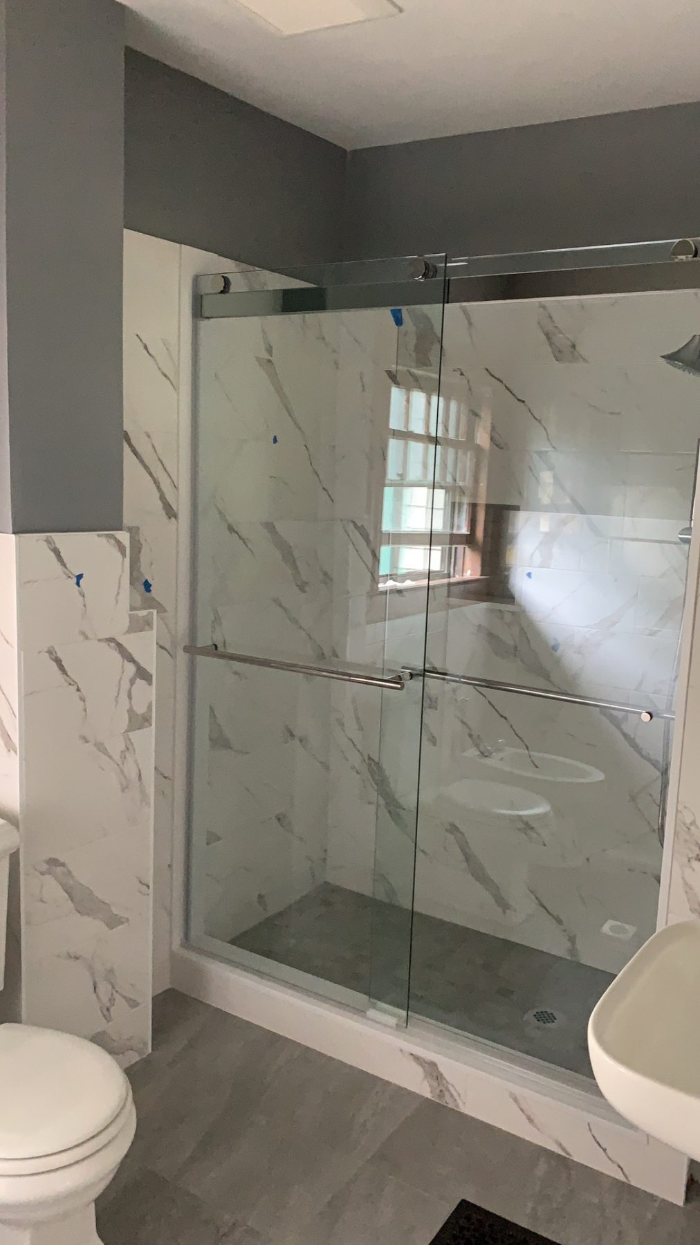 Bathroom shower remodel